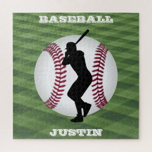 Boys Baseball Puzzle with His Name!