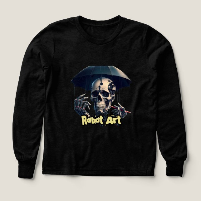 Boys Bella+Canvas Tri-fusionar Camisas de manga la (Diseño frontal)