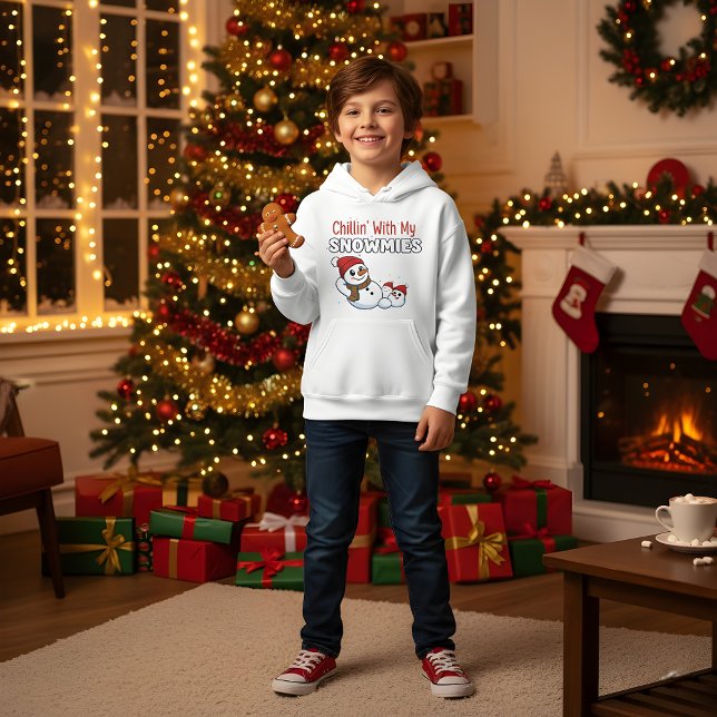 Boys Christmas T-Shirt | Cute Snowman Design (Subido por el creador)
