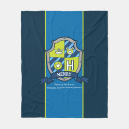 Boys Henry o letra H nombre que significa manta az