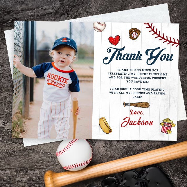 Boys Rookie de Béisbol, cumpleaños, tarjeta de agr (Subido por el creador)