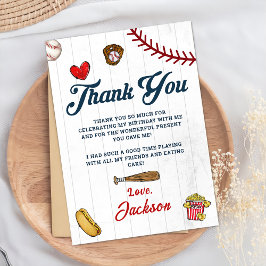 Boys Rookie de Béisbol, cumpleaños, tarjeta de agr