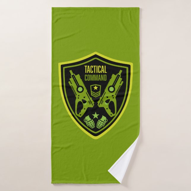 Boys Toy Dart Gun Battle (Toalla de baño)