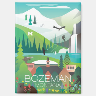 Bozeman, imán de refrigeración de Montana