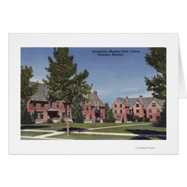 Bozeman, Montana - Dormitorios en el estado de Mon (Anverso (Horizontal))