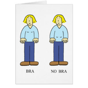 Bra No Bra Aging Humor Personalizado