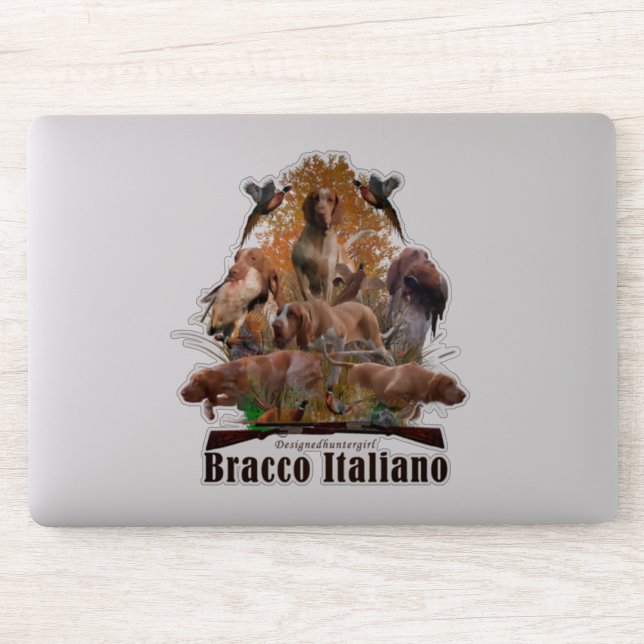 Bracco Italiano Pegatina (Ordenador)