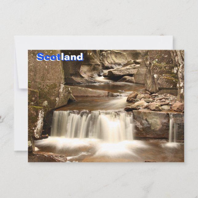 Bracklinn Falls, Perthshire, Escocia (Anverso)