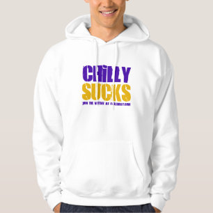 Brad Childress "frío chupa" sudadera con capucha