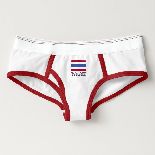 Bragas Bandera tailandesa y Tailandia (Anverso)