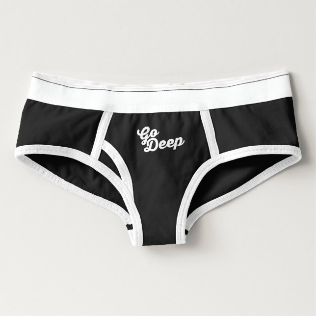 Bragas Va profundamente - Boyshorts (Anverso)