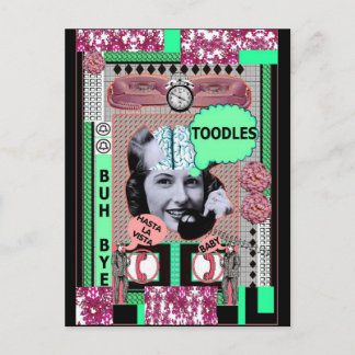 BRAINLADY: tarjeta postal TOODLES
