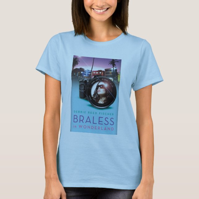 Braless en camiseta del país de las maravillas (Anverso)
