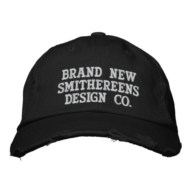Brand New Smithereens Design Co. Gorra (Anverso)