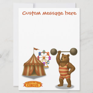 Brandon, oso fuerte de circo