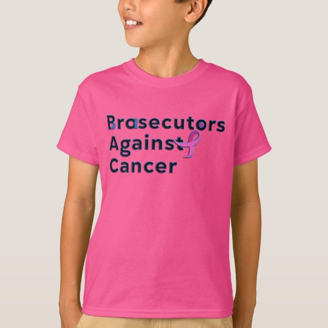 Brasecutors Against Cancer - Camisa de niño (Anverso)