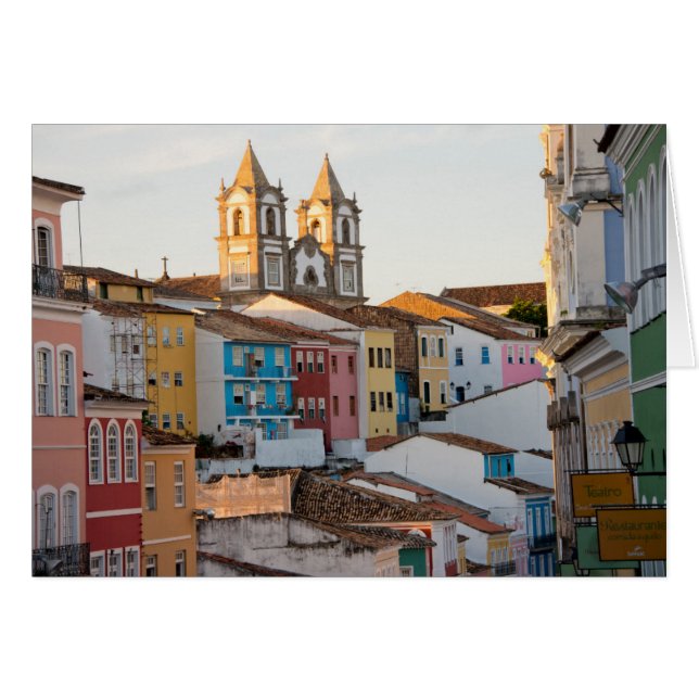 Brasil, Bahía, Salvador, la ciudad más antigua (Anverso (Horizontal))