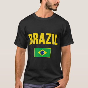 Brasil Bandera Brasil Souvenir Camiseta