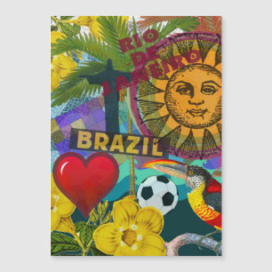 Brasil Río de Janiero Sun Viaje Arte Colorido