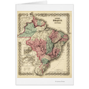 Brasil y GuayanaMapa panorámicoBrasil