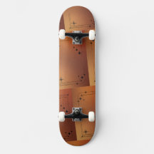 Brassy Skateboard