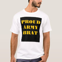 Brat, Ejército Orgulloso de Camisetas