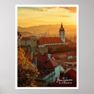 Bratislava Slowakia Lugar famoso de viajes de arte