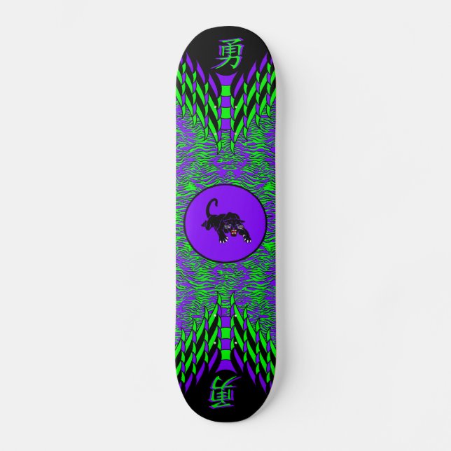 Brave Cat Skateboard (Anverso)