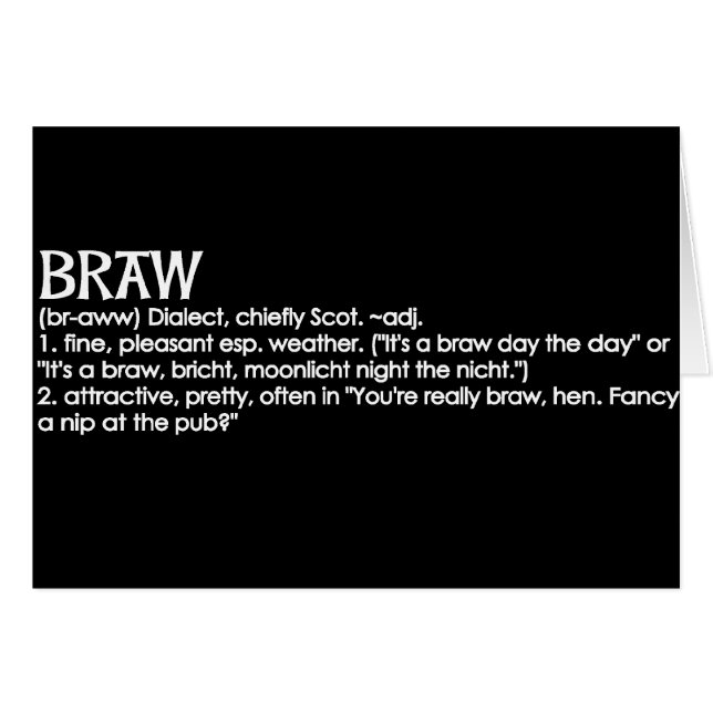 Braw (Anverso (Horizontal))