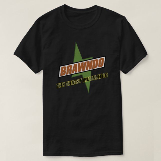 Brawndo - La camiseta esencial del ventilador de s (Diseño del anverso)