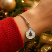 Árbol de Navidad con regalo de vacaciones de pájar