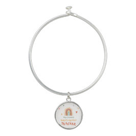 Brazalete El mejor regalo de maestros del mundo: el arcoiris