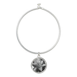 Brazalete formas abstractas en blanco y negro modernas