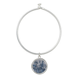 Brazalete Repro Chinoiserie Delft Blue and White Tile