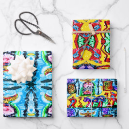 BRAZO DE REGALO DE BUFFALO PURPLE: 3 HOJAS INCLUID