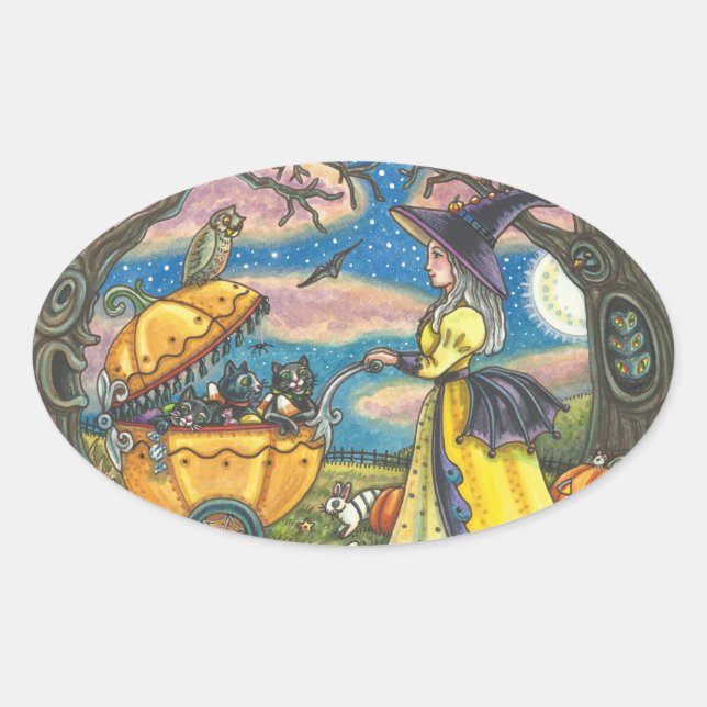 BRAZO, GATO NEGRO PEGATINAS DE BURGUAS DE BEBÉ HOJ (Anverso)