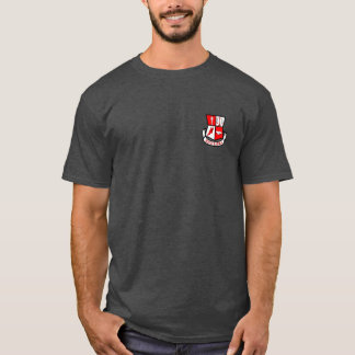 Brazos sobre la camiseta del corazón