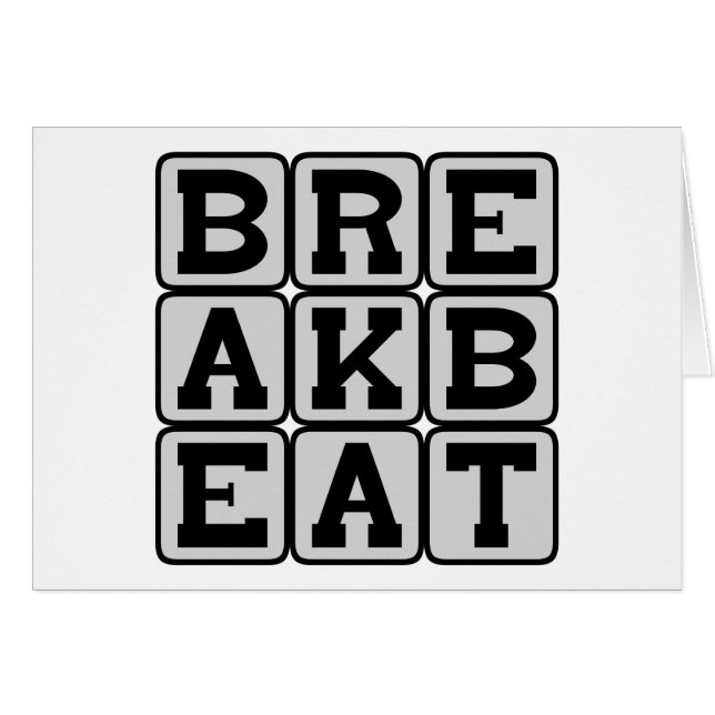 Breakbeat, Género Musical (Anverso (Horizontal))