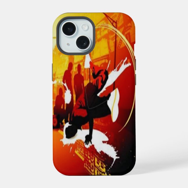 Breakdance - Funda para iPhone 15 (Reverso )