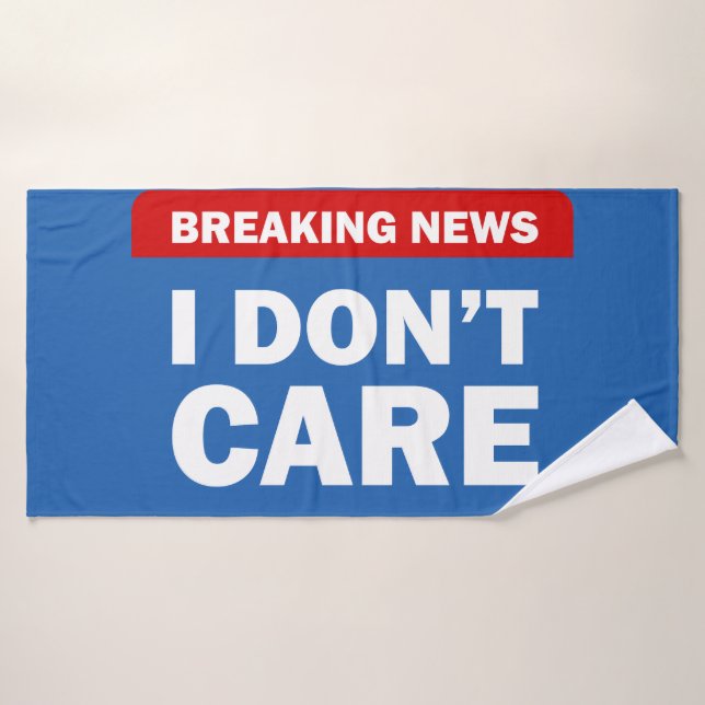 Breaking News (Toalla de baño)