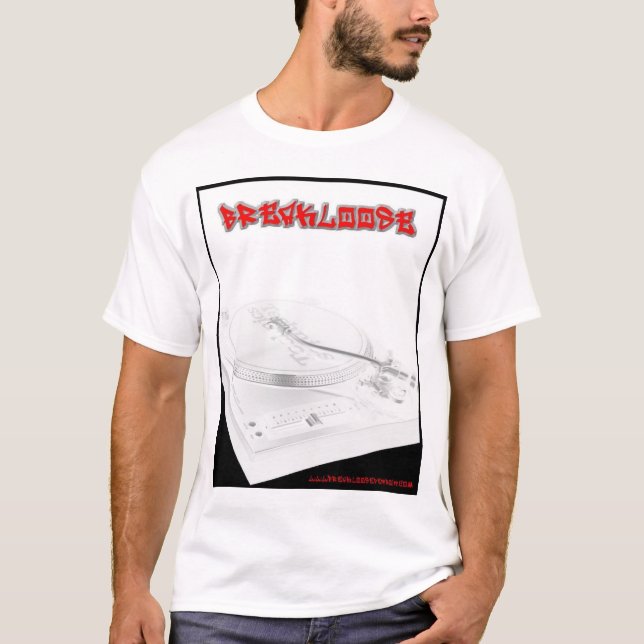 Breakloose la camiseta de la placa giratoria (Anverso)