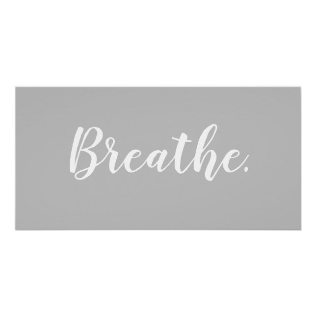 Breathe Poster (Anverso)