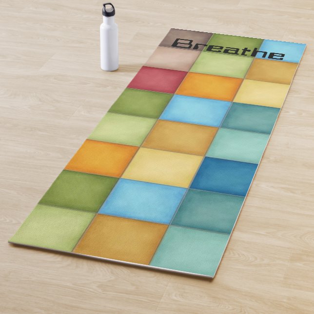 Breathe Tile Yoga Mat (In situ)