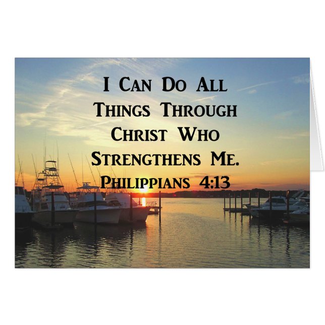 BREATHTAKING PHILIPPIANS 4:13 SCRIPTURA (Anverso (Horizontal))