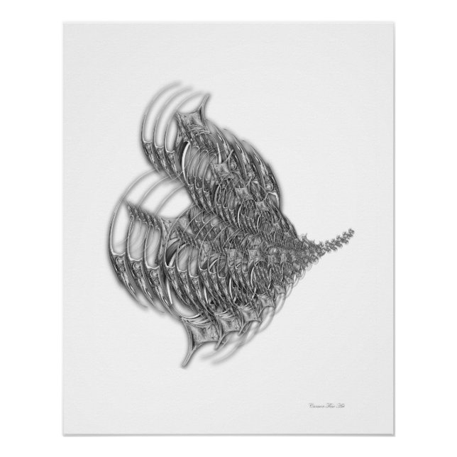 "Brecha encantadora", Poster brillante (Anverso)