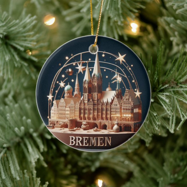 Bremen Wonderland: Ornamento navideño 3D (Árbol)