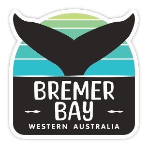 Bremer Bay, Pegatina de Australia Occidental