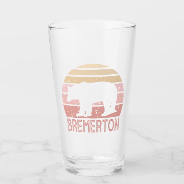 Bremerton Washington Retro Bear (Anverso)