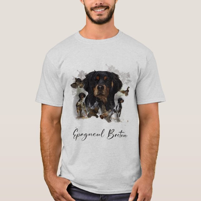 Bretaña francesa, camiseta artística (Anverso)