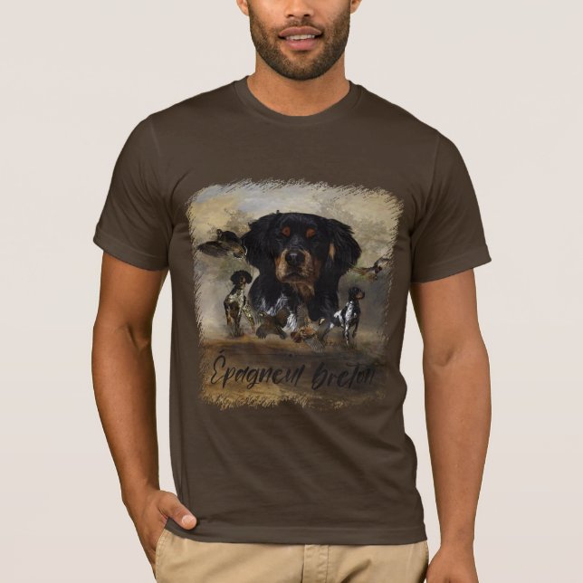 Bretaña francesa, camiseta artística (Anverso)